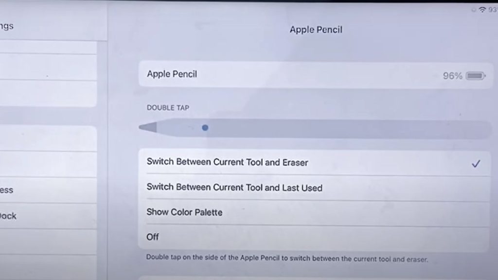 Apple Pencil 2 Eraser (Double Tap Feature)