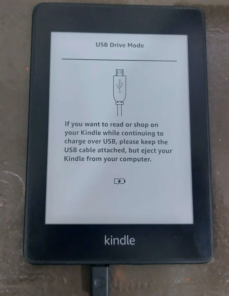 Fully Discharge and Recharge Your Kindle